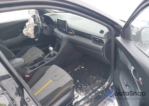 2019 Hyundai Veloster Turbo R-Spec from USA, damaged, VIN KMHTH6AB2KU009119